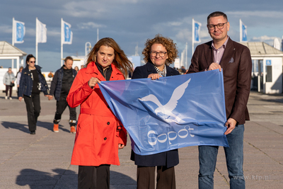 Sopot. Skwer Kuracyjny. Sopocianie świetują 125 lecie...