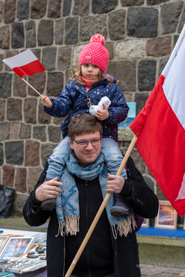 Sopot. Święto Niepodległości. Parada rowerzystów,...