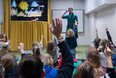 Sopot. Miniteka. Spotkanie z Mewą Sopocianką. 23.11....