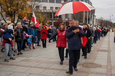 Sopot. Święto Niepodległości. Parada rowerzystów,...