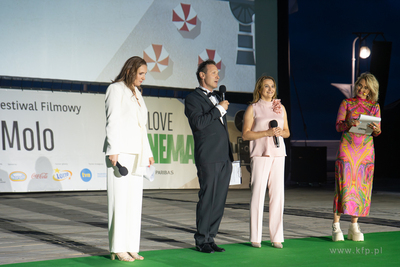 Sopot. Molo. Festiwal BNP Paribas Kino Letnie. Uroczysta...