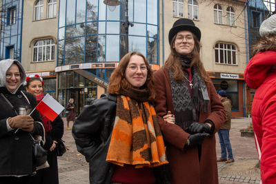 Sopot. Święto Niepodległości. Parada rowerzystów,...