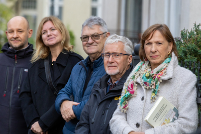 Sopot, ul. Goyki 10a. Uroczyste odsłonięcie tablicy...