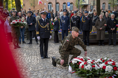 Uroczystości pod pomnikiem Martyrologii Polskich Mieszkańców...