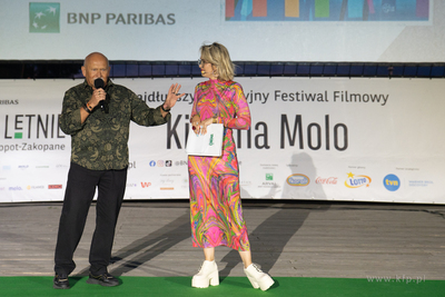 Sopot. Molo. Festiwal BNP Paribas Kino Letnie. Uroczysta...
