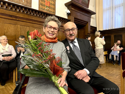 Urząd Miasta Sopotu. Uroczystość wręczenie medali...