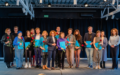 Sopot.  Mamuszki 14.  Prezydent Sopotu Magdalena Czarzyńska-Jachim...