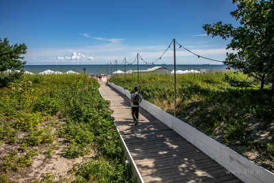 Wejscie na plażę nri 33  w Sopocie.
01.08.2022
fot....