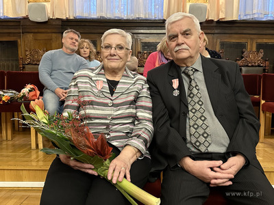 Urząd Miasta Sopotu. Uroczystość wręczenie medali...