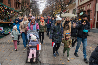 Sopot. Święto Niepodległości. Parada rowerzystów,...