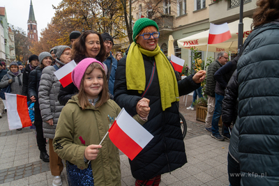 Sopot. Święto Niepodległości. Parada rowerzystów,...