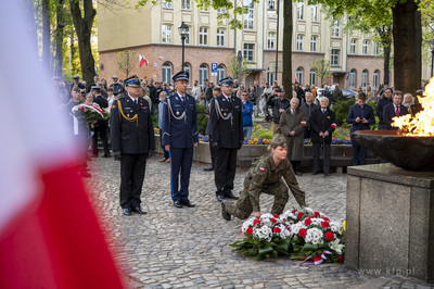 Uroczystości pod pomnikiem Martyrologii Polskich Mieszkańców...