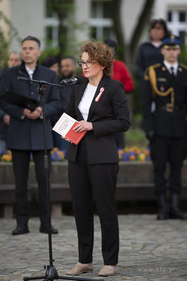 Uroczystości pod pomnikiem Martyrologii Polskich Mieszkańców...