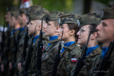 Złożenie kwiatów pod pomnikiem Martyrologii Polskich...