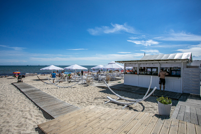 Wejscie na plażę nr 32A i 33  w Sopocie.
01.08.2022
fot....