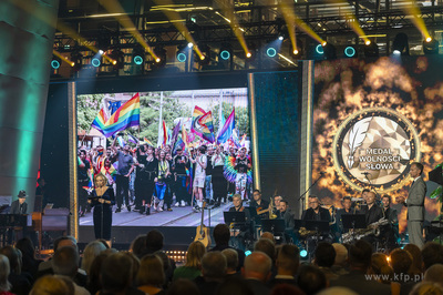 Gdańsk, ECS. Gala wręczenia Medali Wolności Słowa....