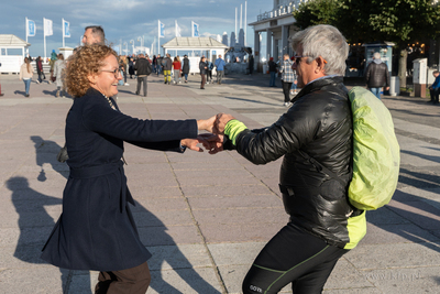 Sopot. Skwer Kuracyjny. Sopocianie świetują 125 lecie...