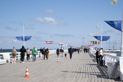 Sopot. Skwer Kuracyjny. Weekend Europejski. Europejski...