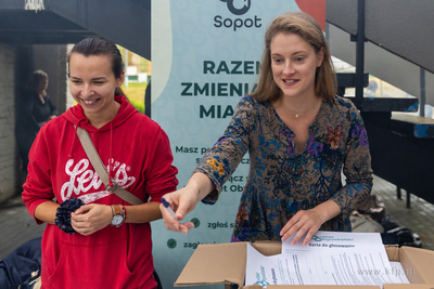 Sopot, Brodwino. Piknik sąsiedzki w ramach Sopockiego...