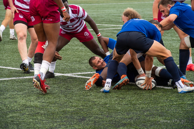 Inauguracyjny mecz sezonu 2024/2025 Ekstraligi rugby....