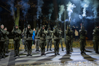Sopot. Świeto Niepodległości. Msza w kościele św....