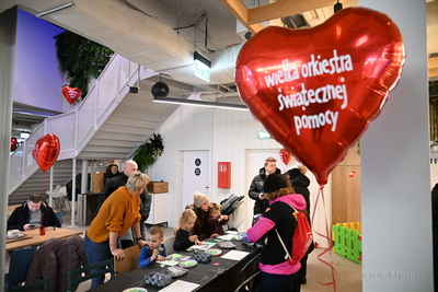 34 Finał WOŚP w Sopocie. Sopot. Nz Magdalena Czarzyńska-Jachim...