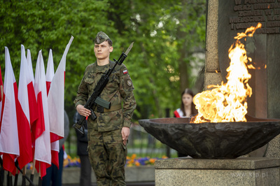 Uroczystości pod pomnikiem Martyrologii Polskich Mieszkańców...