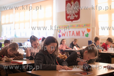 Sopot. Klasa dla ukraińskich dzieci w SP nr 8. 15.03.2022...