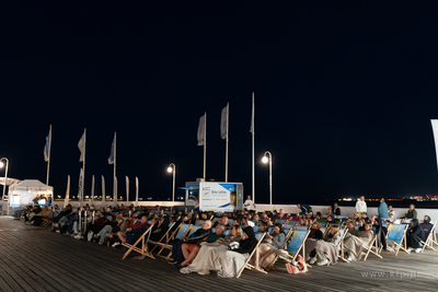 Kino Letnie na Molo w Sopocie w ramach Festiwalu Sopot...