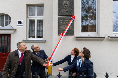 Sopot, ul. Goyki 10a. Uroczyste odsłonięcie tablicy...