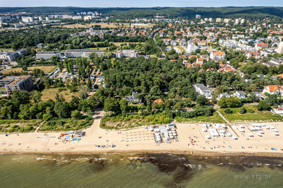 Wejscie na plażę nr 32A i 33  w Sopocie.
01.08.2022
fot....