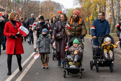 Sopot. Święto Niepodległości. Parada rowerzystów,...