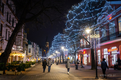 Sopot. Iluminacje świąteczne. 08.12.2023 / fot. Anna...