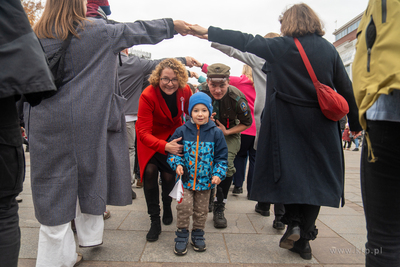 Sopot. Święto Niepodległości. Parada rowerzystów,...