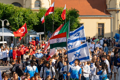 Sopot. Ceremonia Otwarcia Mistrzostw Europy Ergo Hestia...