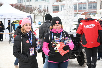 34 Finał WOŚP w Sopocie. Sopot. Nz Magdalena Czarzyńska-Jachim...