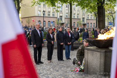 Uroczystości pod pomnikiem Martyrologii Polskich Mieszkańców...