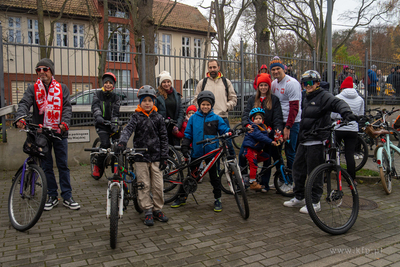 Sopot. Święto Niepodległości. Parada rowerzystów,...