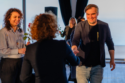 Sopot.  Mamuszki 14.  Prezydent Sopotu Magdalena Czarzyńska-Jachim...