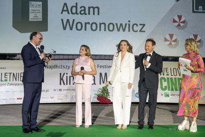 Sopot. Molo. Festiwal BNP Paribas Kino Letnie. Uroczysta...