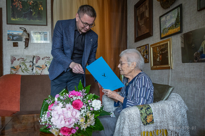 101. urodziny sopocianki p. Elżbiety Skrzyńskiej.
29.04.2025
fot....