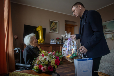 Setne urodziny sopocianki Marii Obertyńskiej.
29.12.2025
fot....