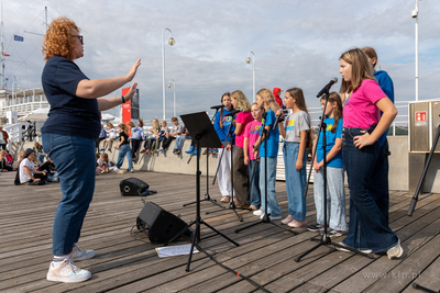 Marina na Molo w Sopocie. Inauguracja szkolnego sezonu...