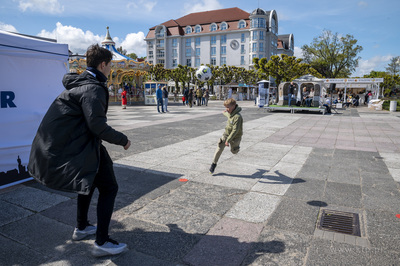 Sopot. Skwer Kuracyjny. Weekend Europejski. Atrakcje...