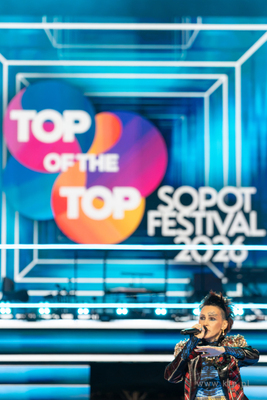 Opera Leśna. Top of the Top Sopot Festival. Nz. Agniewszka...