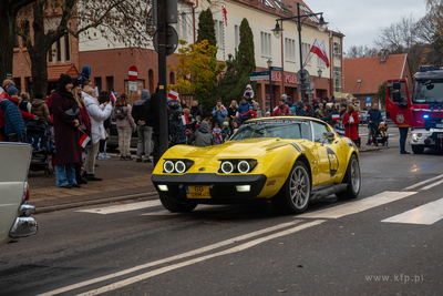 Sopot. Święto Niepodległości. Parada rowerzystów,...