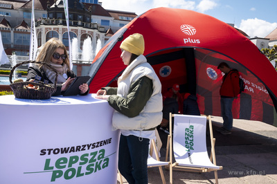 Sopot. Skwer Kuracyjny. Weekend Europejski. Atrakcje...