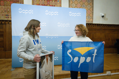 Spotkanie prezydentki Sopotu Magdaleny Czarzyńskiej...