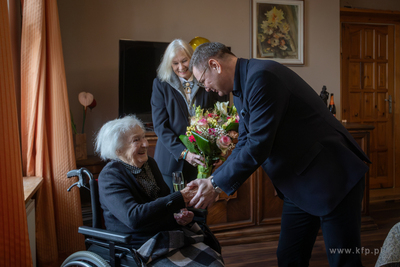 Setne urodziny sopocianki Marii Obertyńskiej.
29.12.2025
fot....