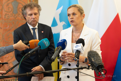 Konferencja prasowa Ministy Edukacji Narodowej, Barbary...